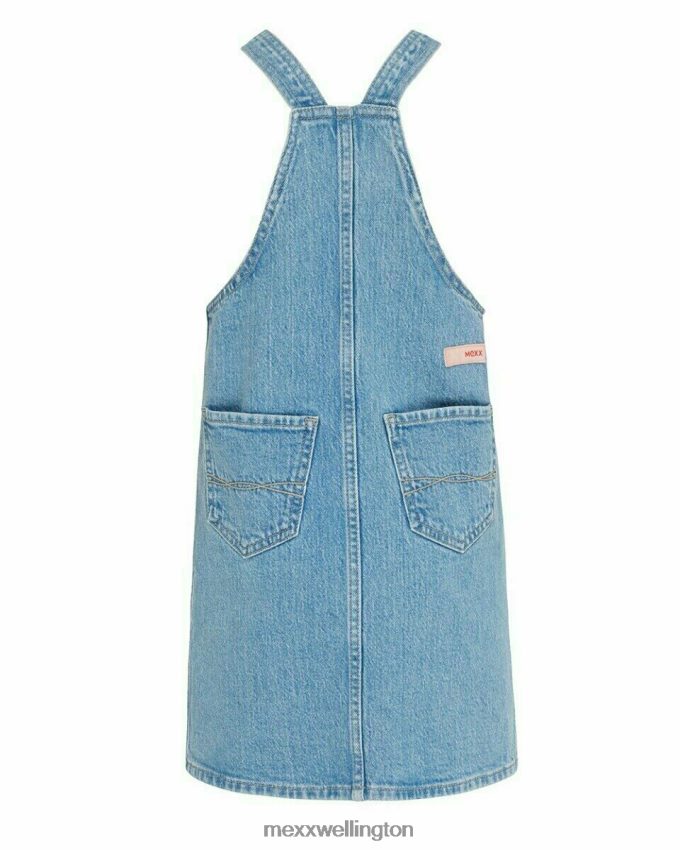 Girls Mexx Blue Dorina denim dress light vintage 2B480T862