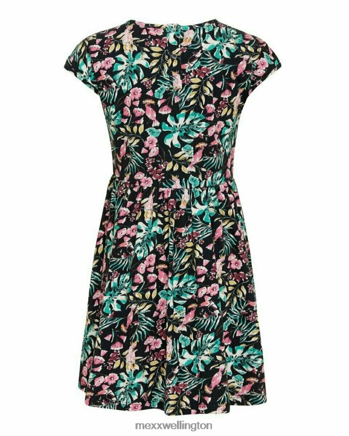 Girls Mexx Blue Printed dress Navy 2B480T800