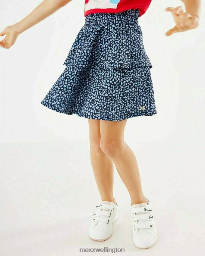 Girls Mexx Blue Printed skirt navy 2B480T844