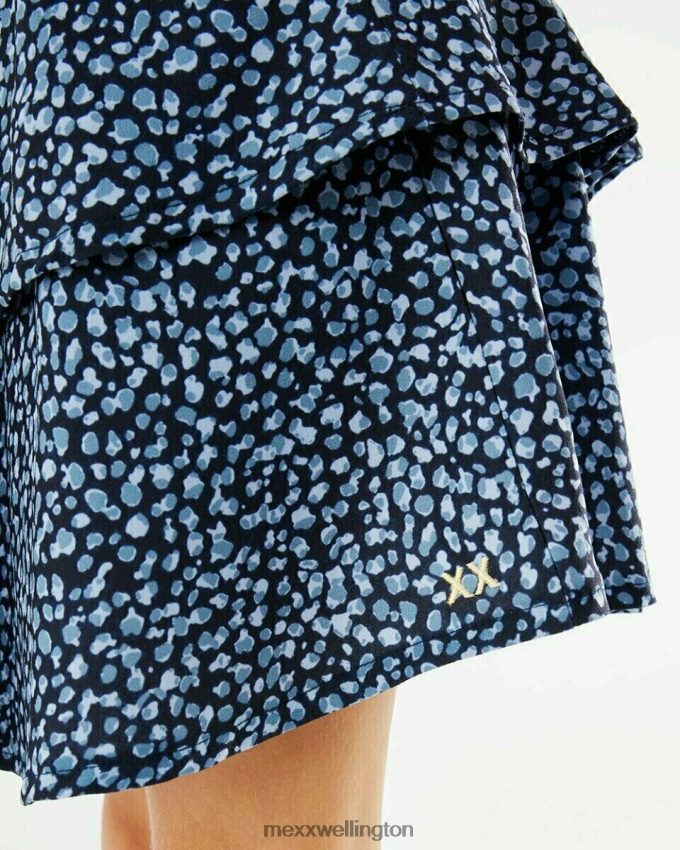 Girls Mexx Blue Printed skirt navy 2B480T844