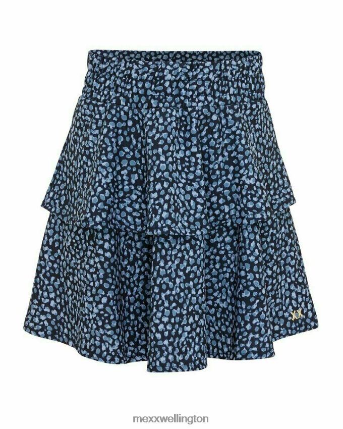 Girls Mexx Blue Printed skirt navy 2B480T844
