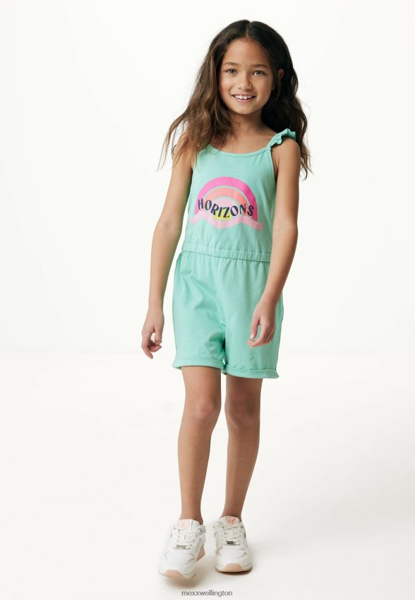 Girls Mexx Green Jumpsuit Artwork Light 2B480T780