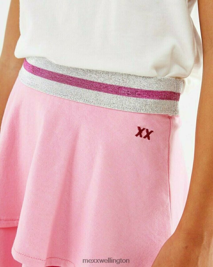 Girls Mexx Pink Glitter skirt 2B480T868