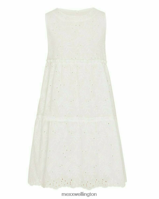 Girls Mexx White Broidery dress Off white 2B480T863