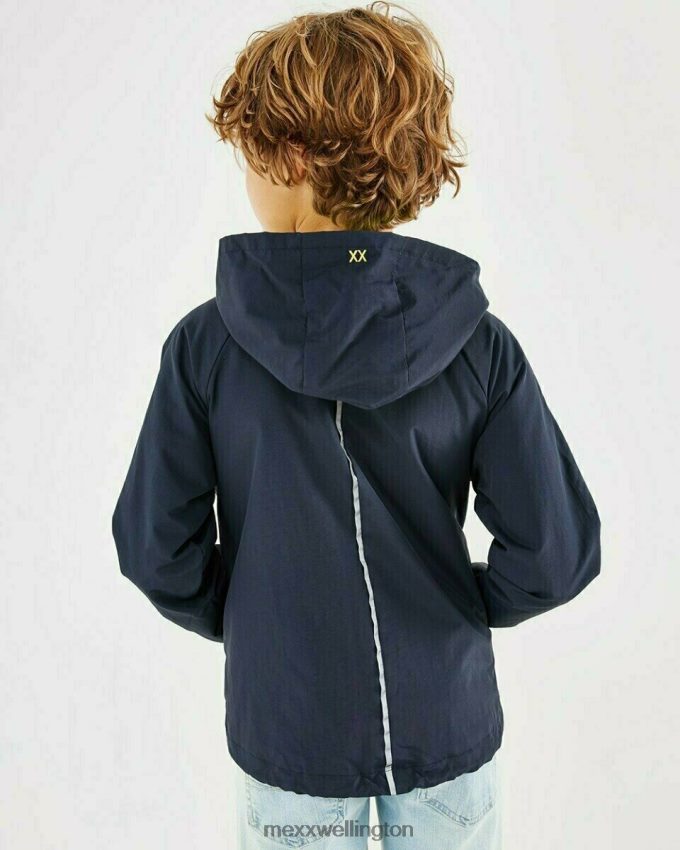 Boys Mexx Blue Hooded summer jacket navy 2B480T981