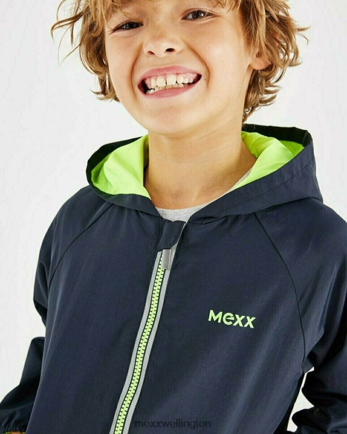 Boys Mexx Blue Hooded summer jacket navy 2B480T981