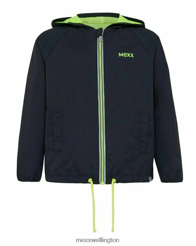Boys Mexx Blue Hooded summer jacket navy 2B480T981