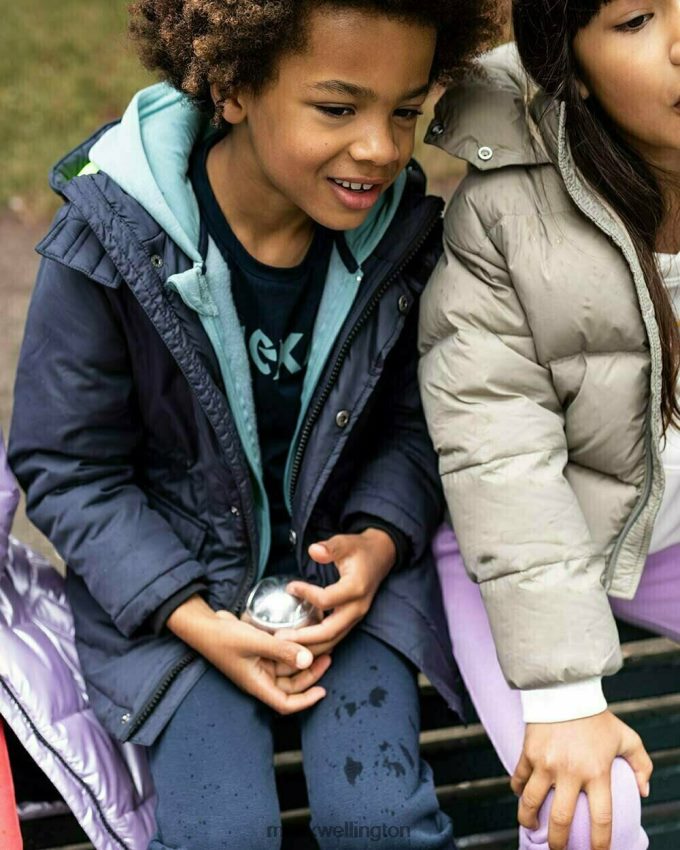 Boys Mexx Blue Parka Navy 2B480T881