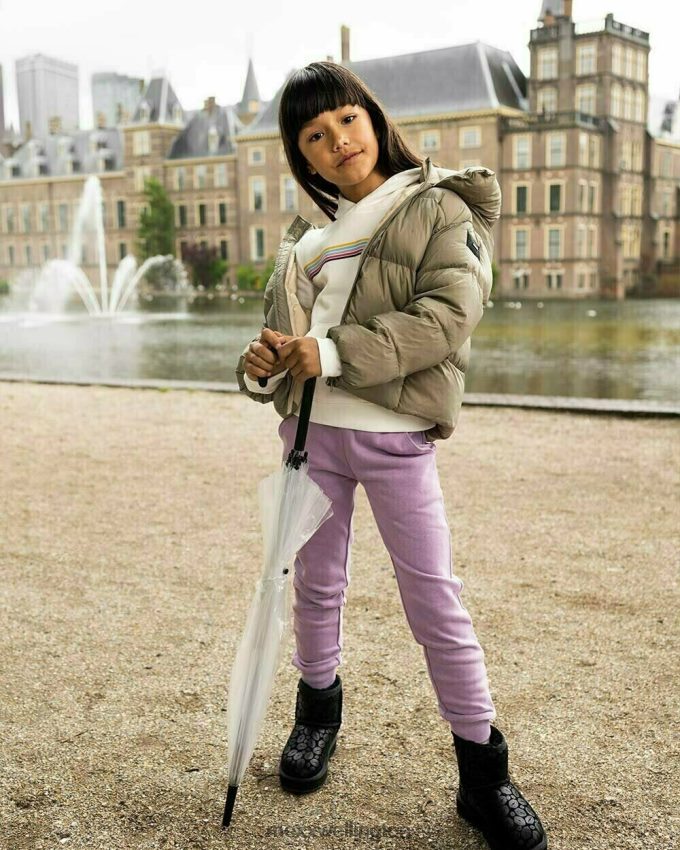 Girls Mexx Green Hooded padded jacket Light 2B480T828