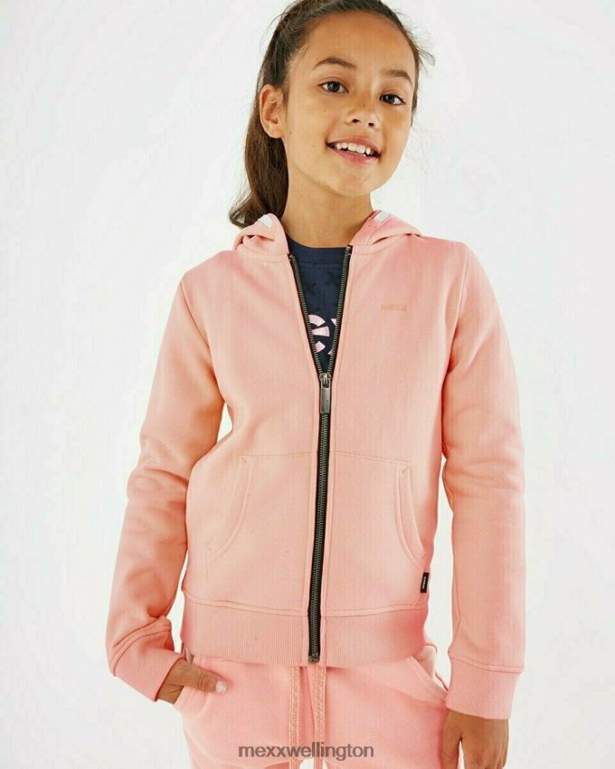 Girls Mexx Pink Zip through hoody 2B480T857