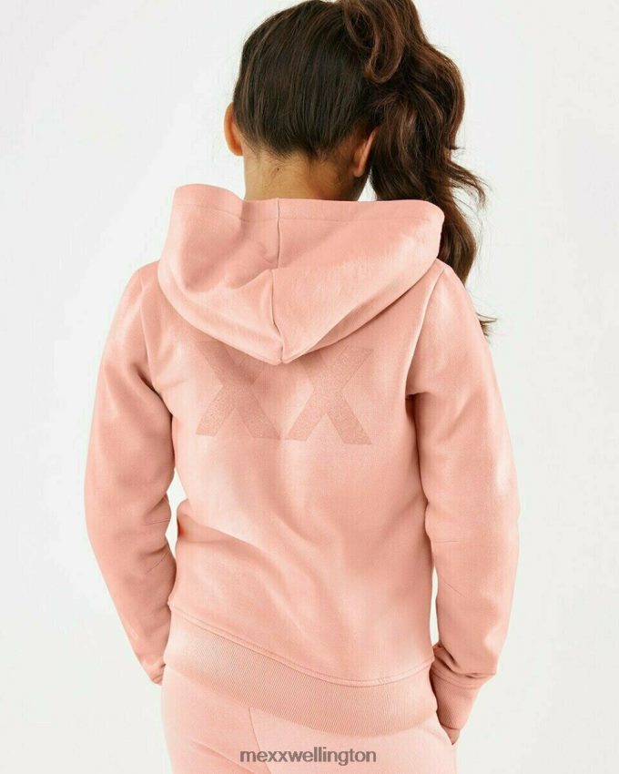Girls Mexx Pink Zip through hoody 2B480T857