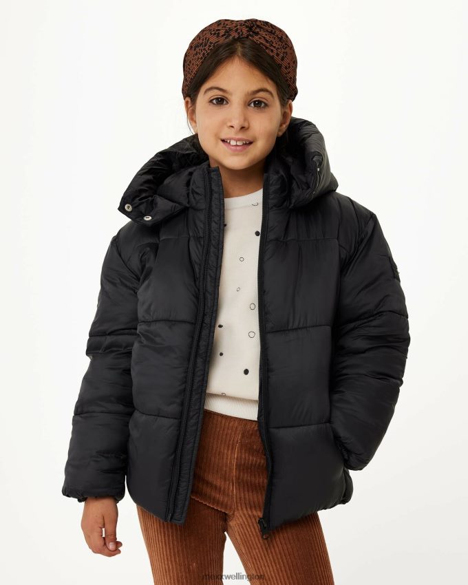 Girls Mexx Schwarz Hooded padded jacket Black 2B480T822