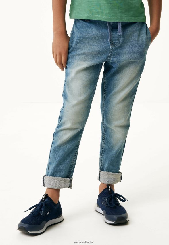 Boys Mexx Blue Denim Jog Pants Cool 2B480T926
