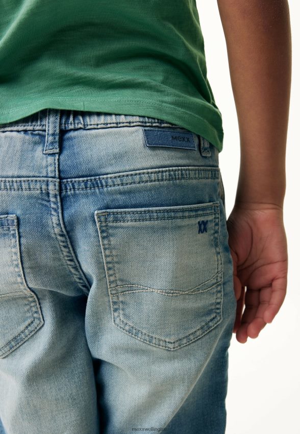 Boys Mexx Blue Denim Jog Pants Cool 2B480T926