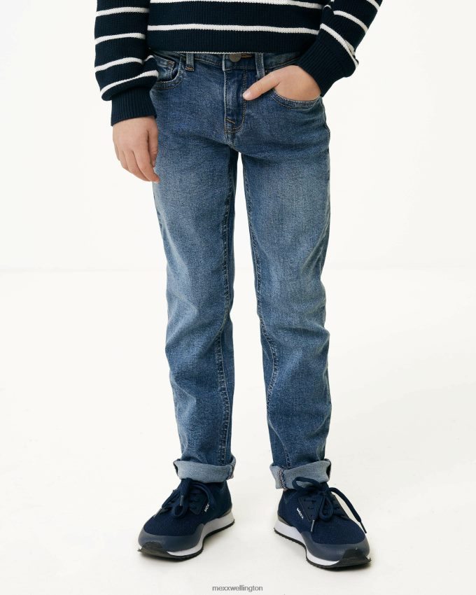 Boys Mexx Blue JESS Regular waist/Straight leg jeans Vintage 2B480T932