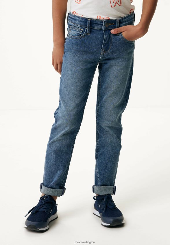 Boys Mexx Blue Regular Waist Straight Leg Jeans Vintage 2B480T927