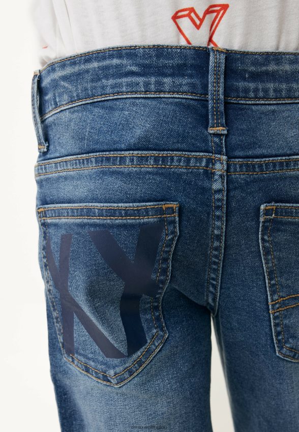 Boys Mexx Blue Regular Waist Straight Leg Jeans Vintage 2B480T927