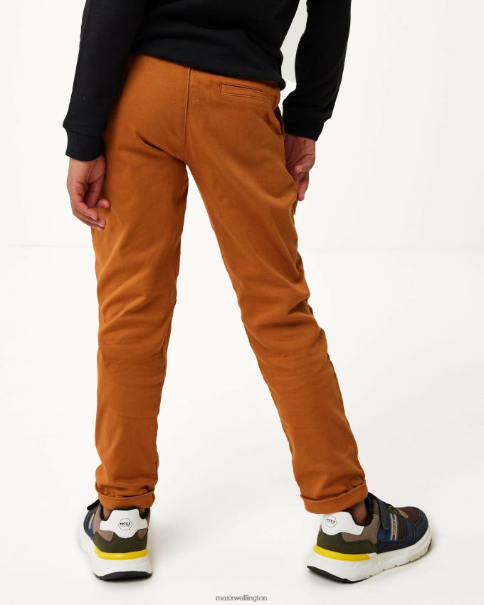 Boys Mexx Brown Straight leg pants 2B480T934