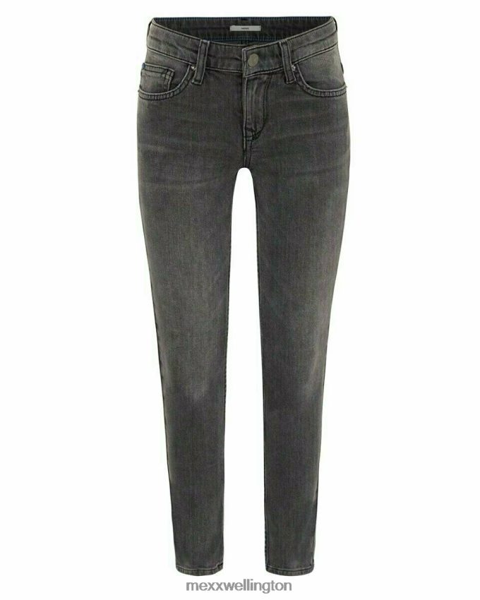 Boys Mexx Schwarz Jess straight leg jeans smoke 2B480T984