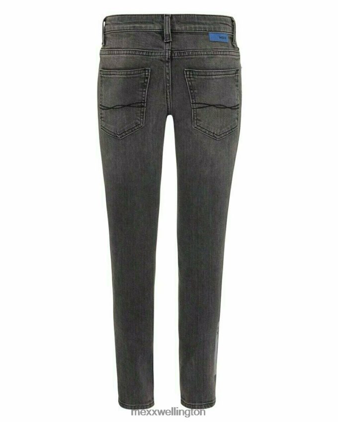 Boys Mexx Schwarz Jess straight leg jeans smoke 2B480T984