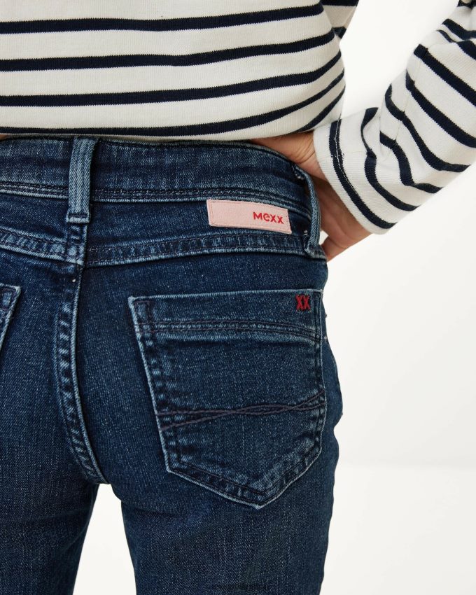 Girls Mexx Blue JUNO Mid waist/Slim leg jeans Dark 2B480T781