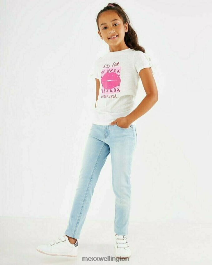 Girls Mexx Blue JUNO Mid waist/Slim leg jeans Sky 2B480T845