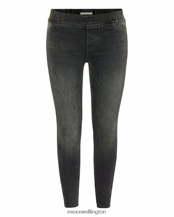 Girls Mexx Schwarz Nikkie skinny leg jeans jegging smoke 2B480T850
