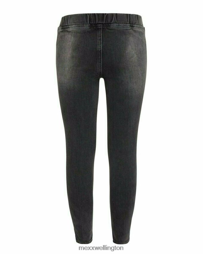 Girls Mexx Schwarz Nikkie skinny leg jeans jegging smoke 2B480T850