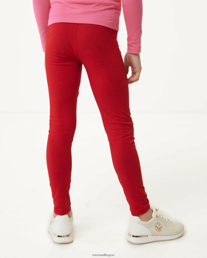 Girls Mexx Red Basic legging 2B480T830