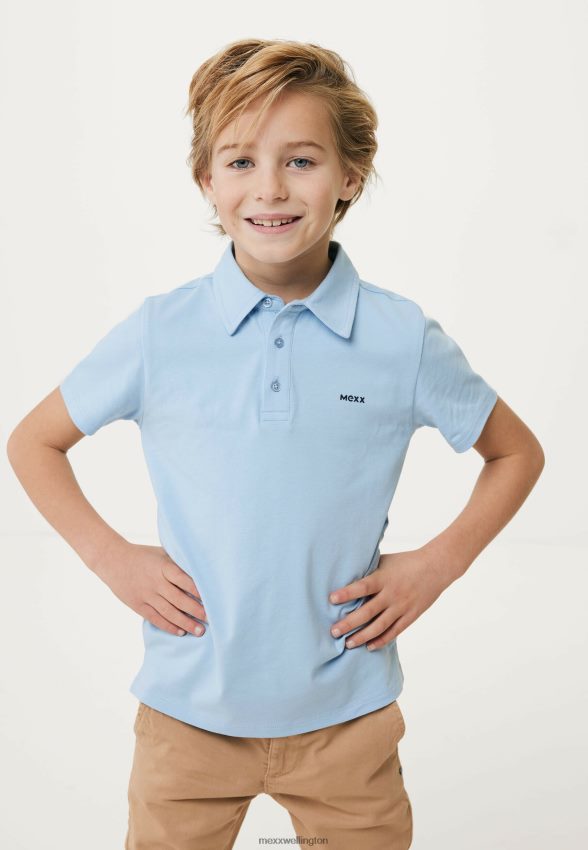Boys Mexx Blue Polo Artwork Light 2B480T923