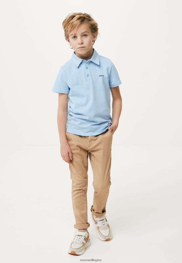 Boys Mexx Blue Polo Artwork Light 2B480T923