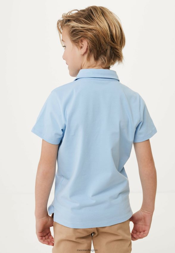 Boys Mexx Blue Polo Artwork Light 2B480T923