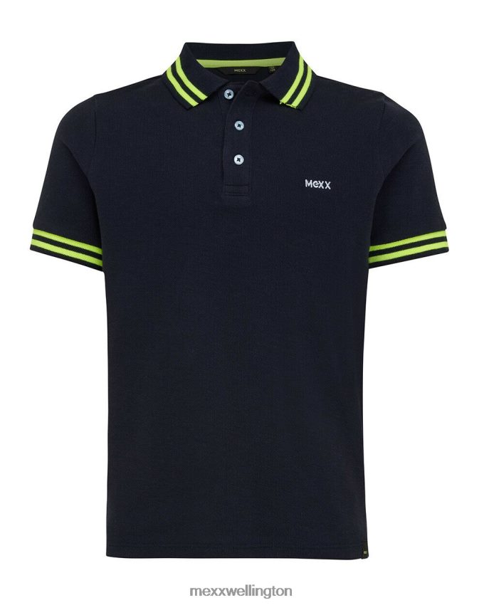 Boys Mexx Cotton Pique polo Navy 2B480T908