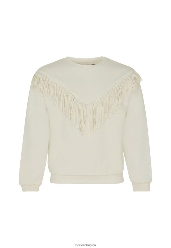 Girls Mexx Beige Crewneck sweater Ecru 2B480T819