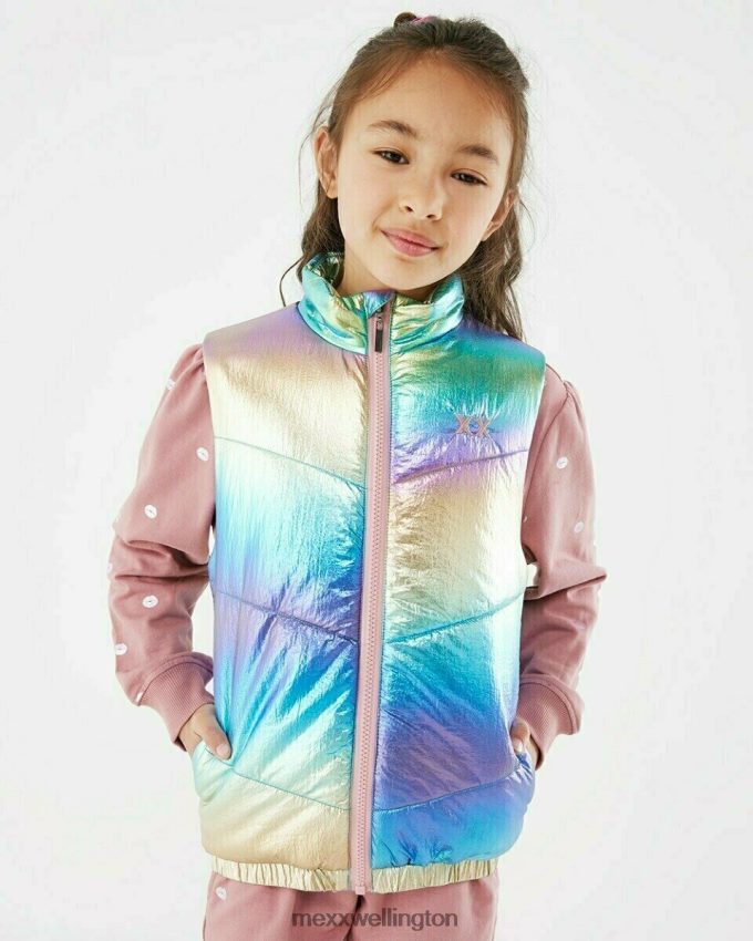 Girls Mexx Multicolor Hologram Bodywarmer Hologram 2B480T875