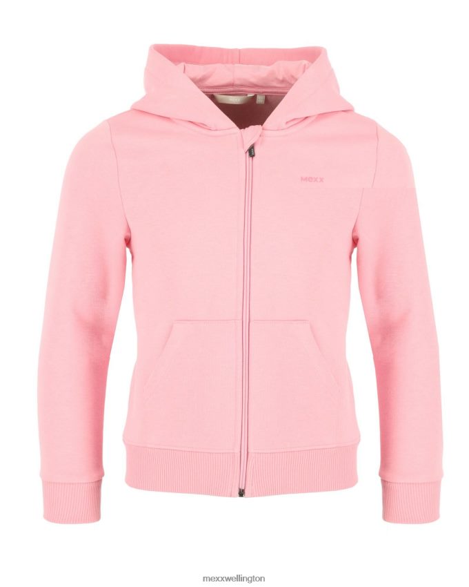 Girls Mexx Pink Hooded zipthrough Bright 2B480T791