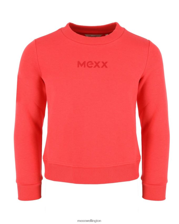Girls Mexx red Crew neck sweater Coral 2B480T788