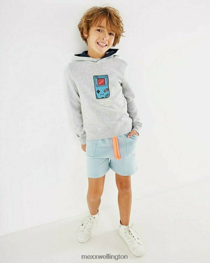 Boys Mexx Blue Short jogger light blue 2B480T977