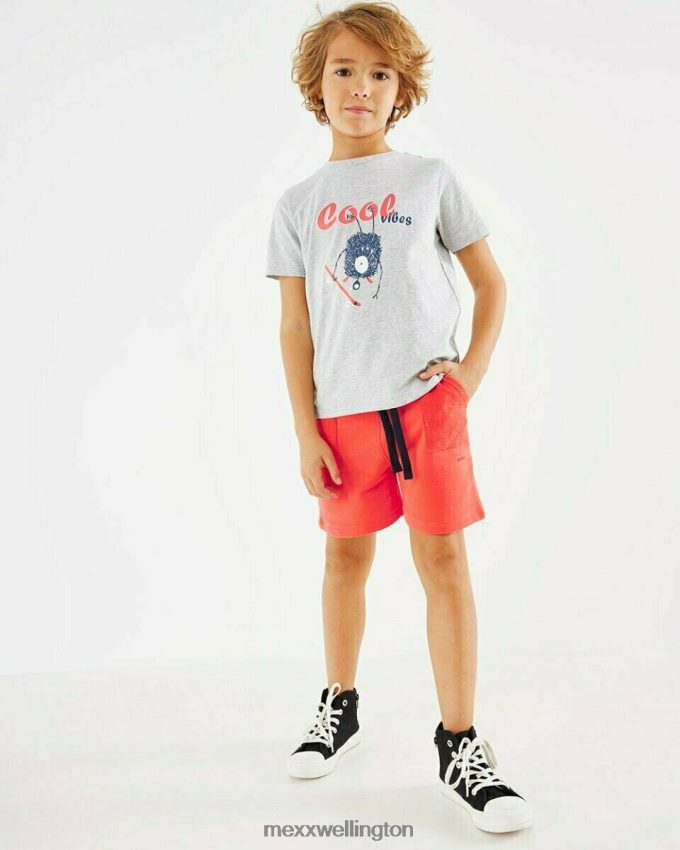 Boys Mexx Red Jogger short Bright 2B480T976