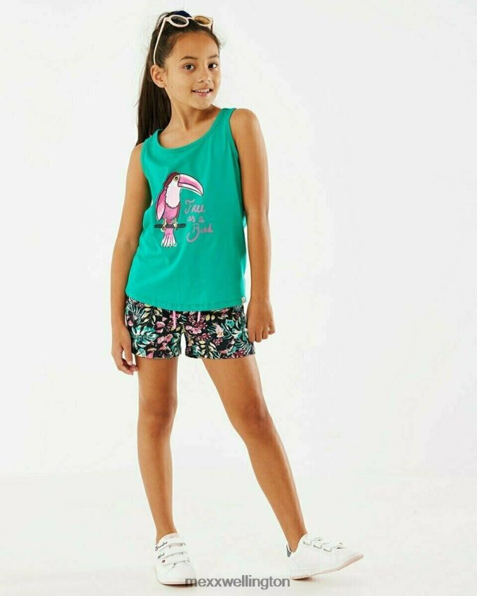 Girls Mexx Blue Printed short Navy 2B480T849