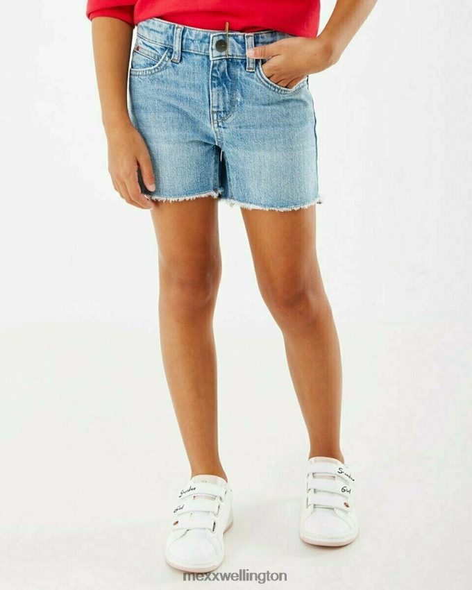 Girls Mexx Blue Tina short denim light bleach 2B480T852