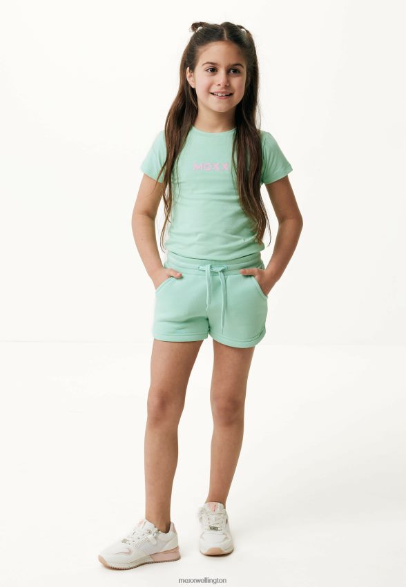 Girls Mexx Green Shorts Side Pocket Light 2B480T774