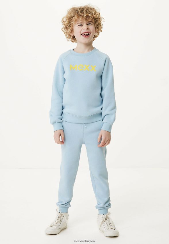 Boys Mexx Blue Crew Neck Sweater Artwork Light 2B480T888