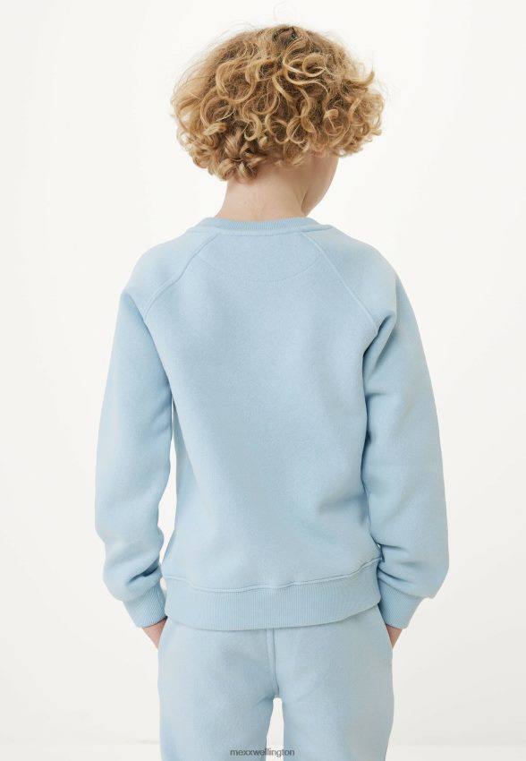Boys Mexx Blue Crew Neck Sweater Artwork Light 2B480T888