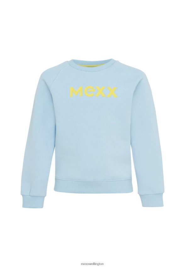 Boys Mexx Blue Crew Neck Sweater Artwork Light 2B480T888