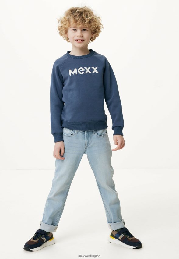 Boys Mexx Blue Crew neck sweater Light Navy (Dark Denim) 2B480T920