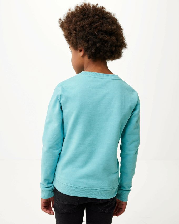 Boys Mexx Blue Crewneck logo carrier Ocean 2B480T953