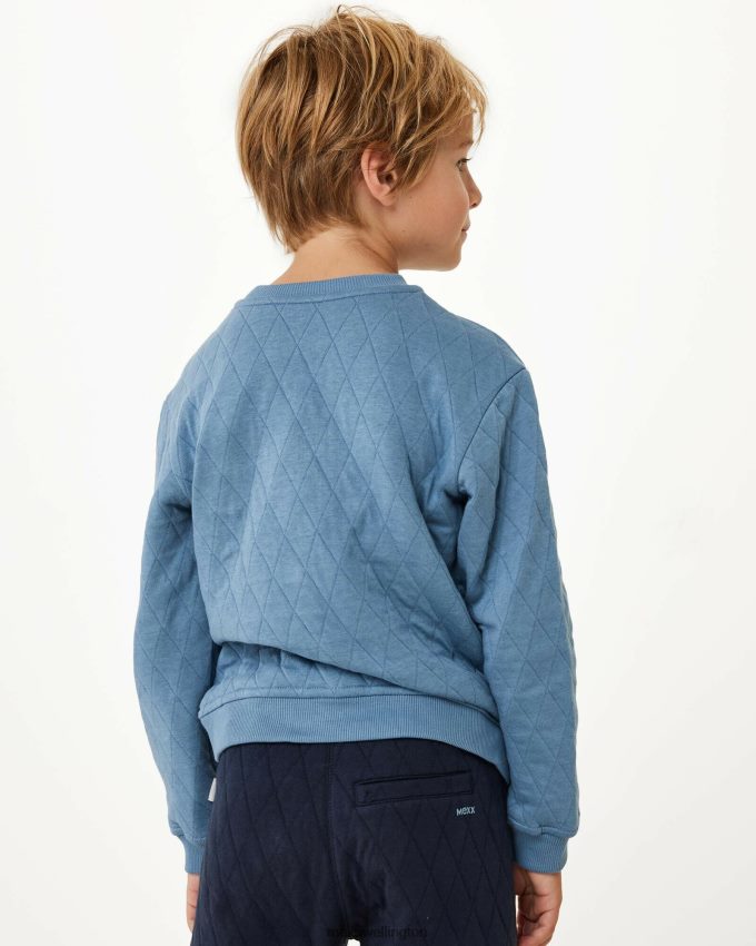 Boys Mexx Blue Crewneck sweater with quilting Mid 2B480T950