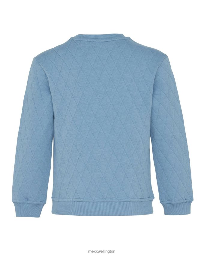 Boys Mexx Blue Crewneck sweater with quilting Mid 2B480T950