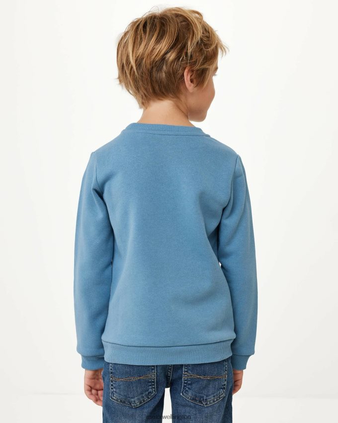 Boys Mexx Blue Crewneck with artwork Mid 2B480T946